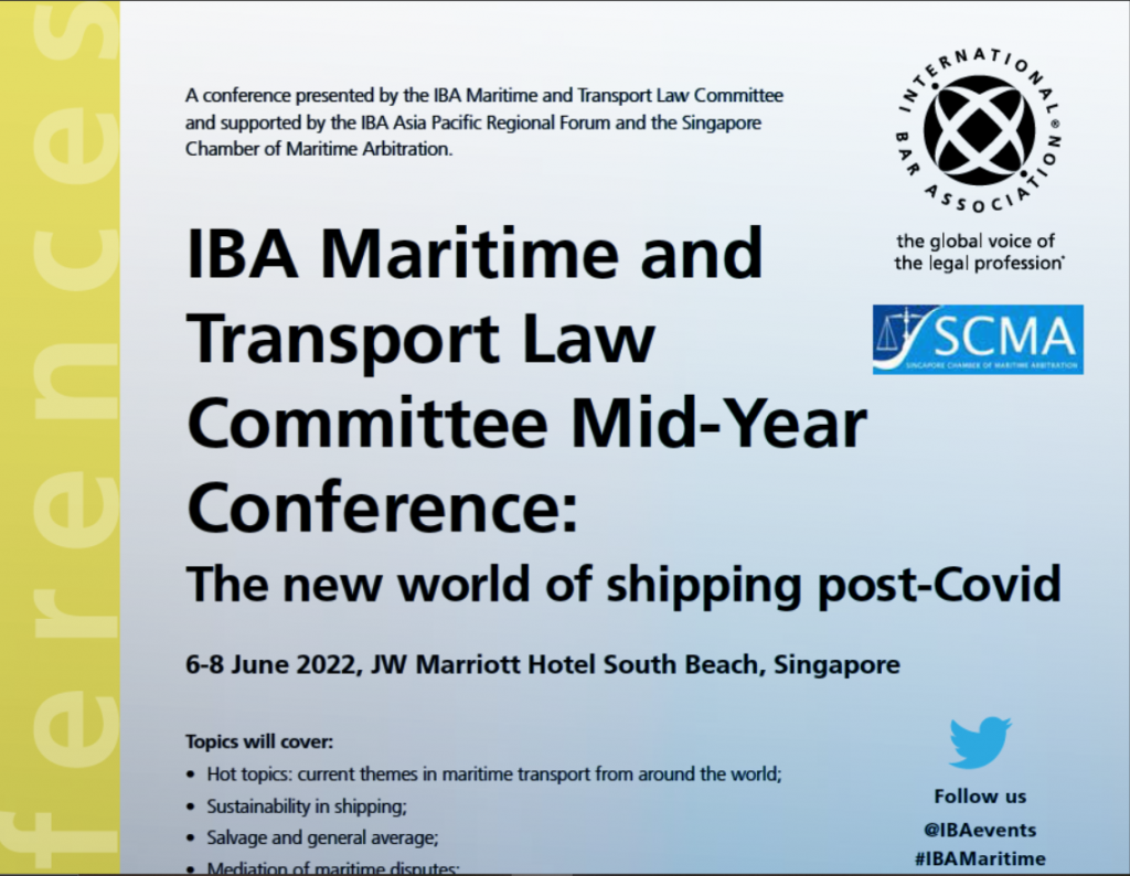 IBA Maritime and Transport Law Committee Mid-Year Conference
