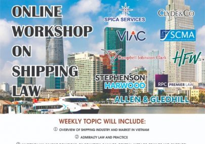 ONLINE TRAINING WORKSHOP ON “SHIPPING LAW – ITS PRACTICAL APPLICATION IN VIETNAM”
