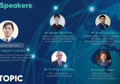 LAWYER NGUYEN NGOC MINH WILL PARTICIPATE AS A SPEAKER IN THE WEBINAR ON COMBINATION OF MEDIATION AND ARBITRATION – DISCUSSION ON THE NEW TENDENCY AND ITS ADOPTION IN VIETNAM