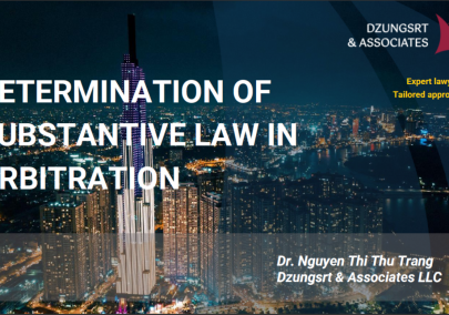 DETERMINATION OF SUBSTANTIVE LAW IN ARBITRATION