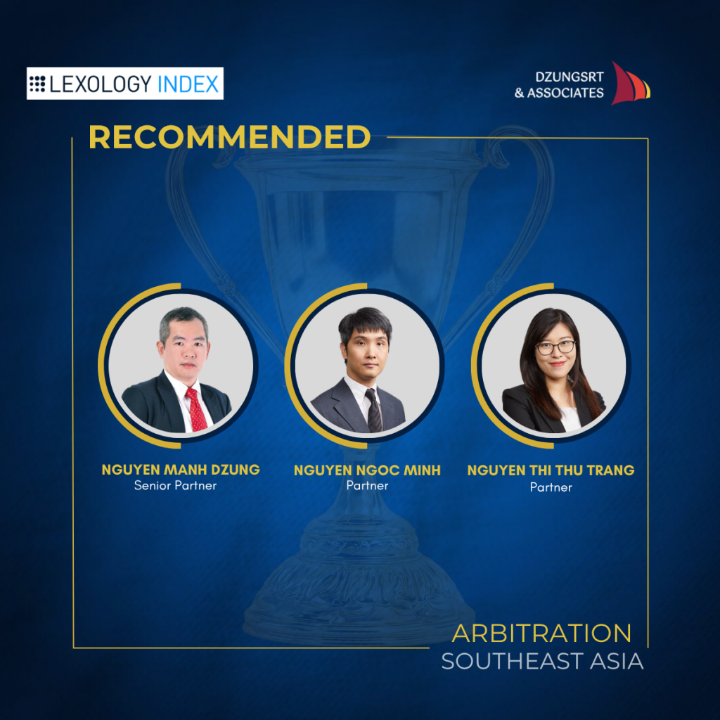 DZUNGSRT & ASSOCIATES LAWYERS RECOGNISED BY LEXOLOGY INDEX 2026