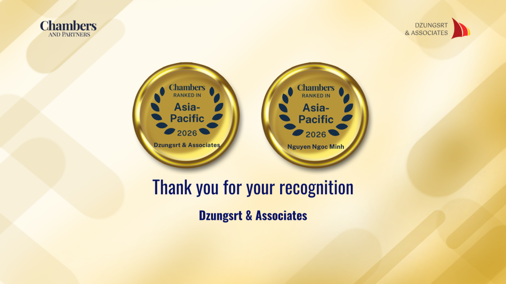 DZUNGSRT & ASSOCIATES CONTINUES TO BE RECOGNIZED BY CHAMBERS & PARTNERS